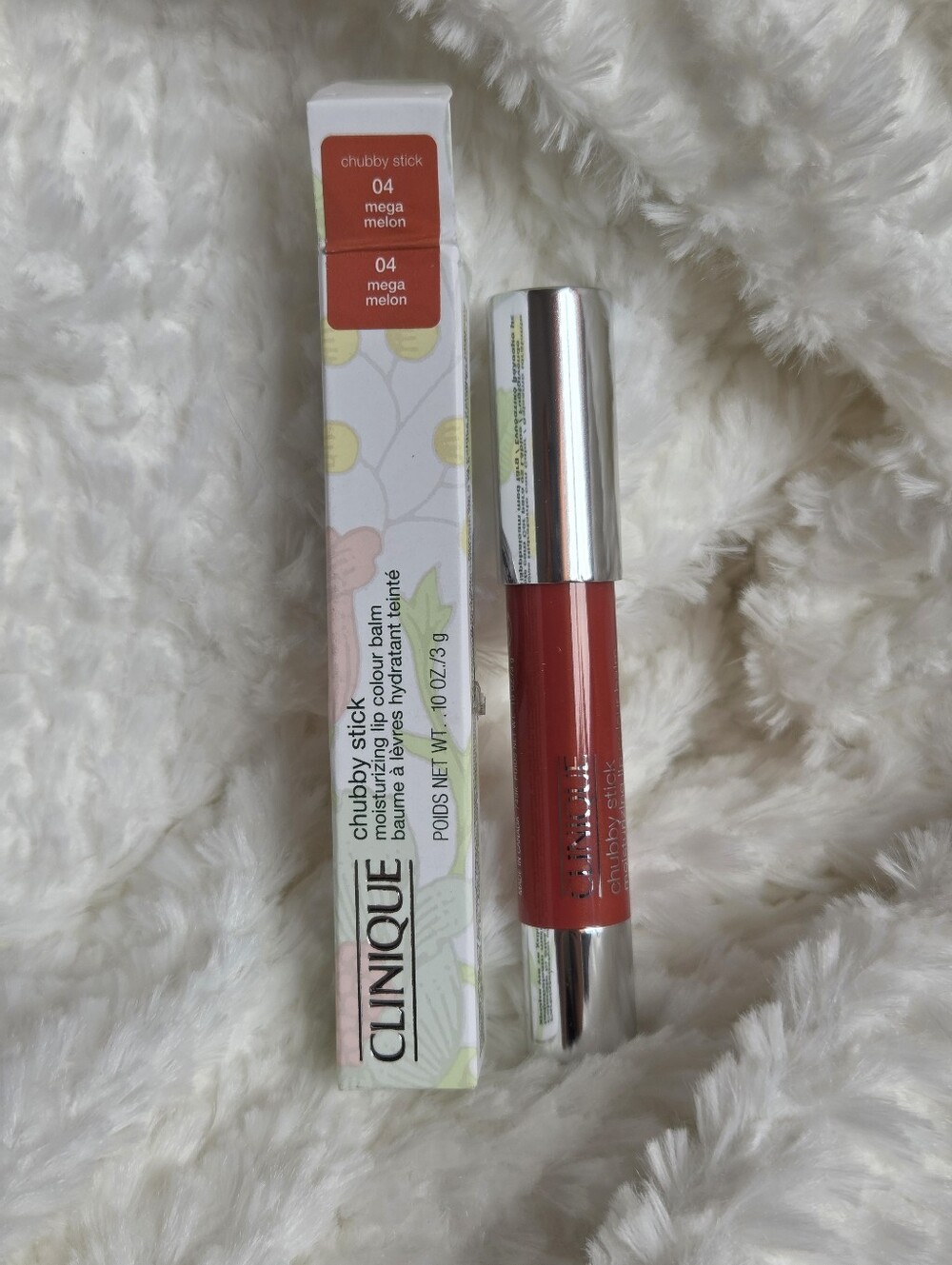 Clinique Chubby Stick Moisturizing Lip Colour Balm — Mega Melon